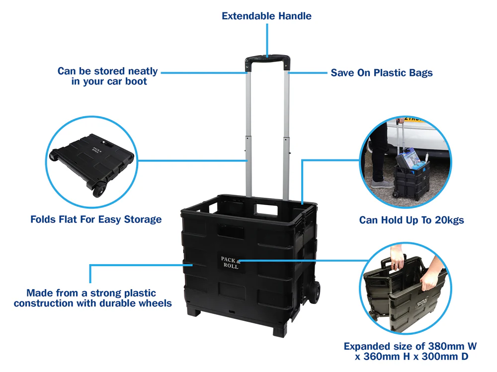 Leisurewize Folding Trolley - Image 3