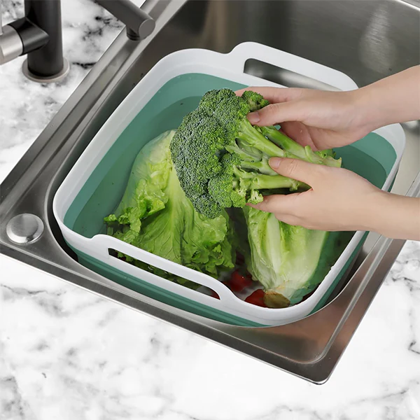Lifestyle Collapsible Sink with Plug - Image 5