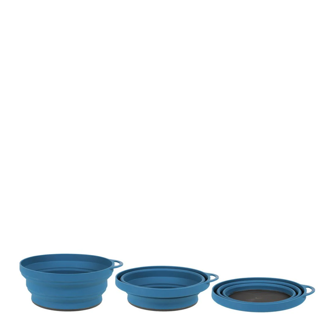 Lifeventure Ellipse Flexi Collapsible Bowl Navy - Image 2