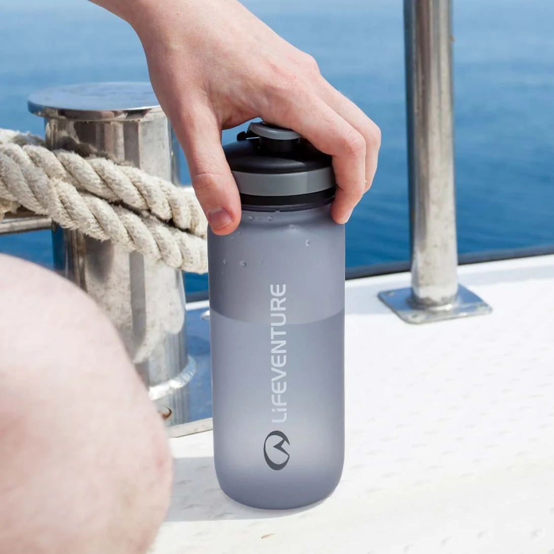 Lifeventure Tritan Water Bottle Grey - Image 2
