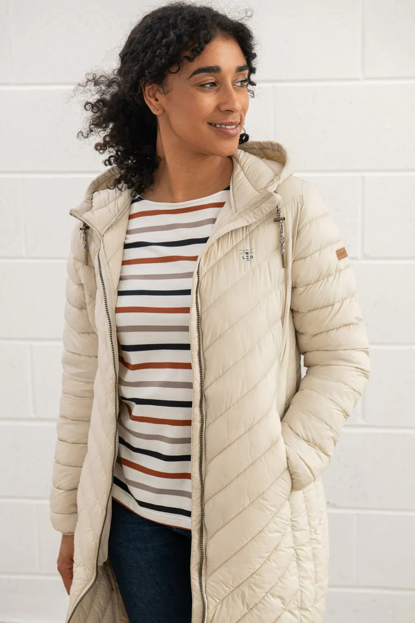 Lighthouse Laurel Padded Ladies Coat - Image 21