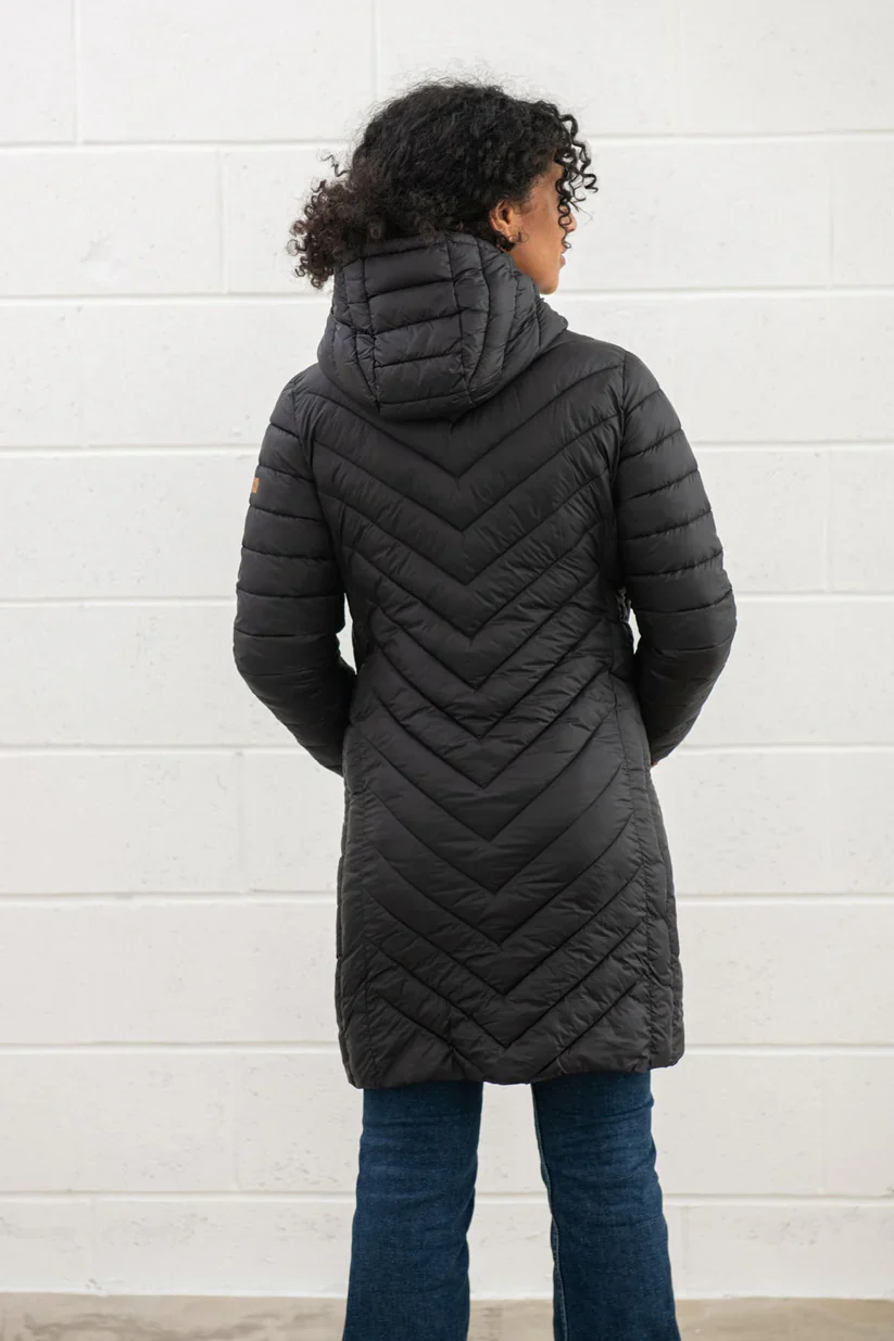 Lighthouse Laurel Padded Ladies Coat - Image 27