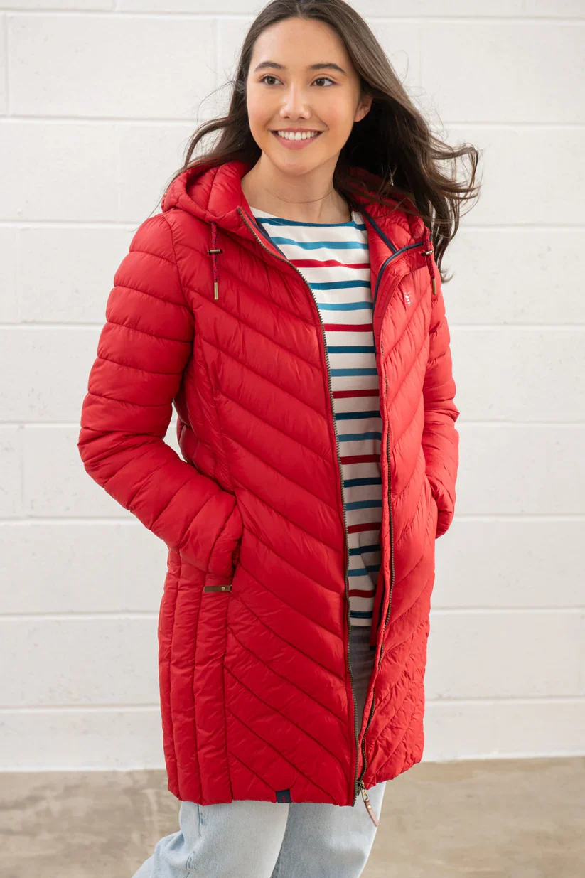 Lighthouse Laurel Padded Ladies Coat - Image 33