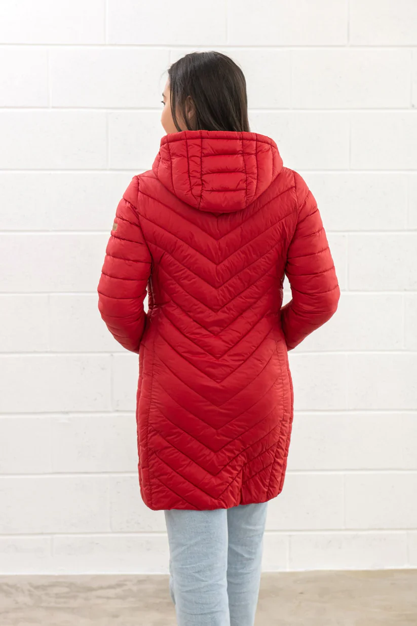 Lighthouse Laurel Padded Ladies Coat - Image 35