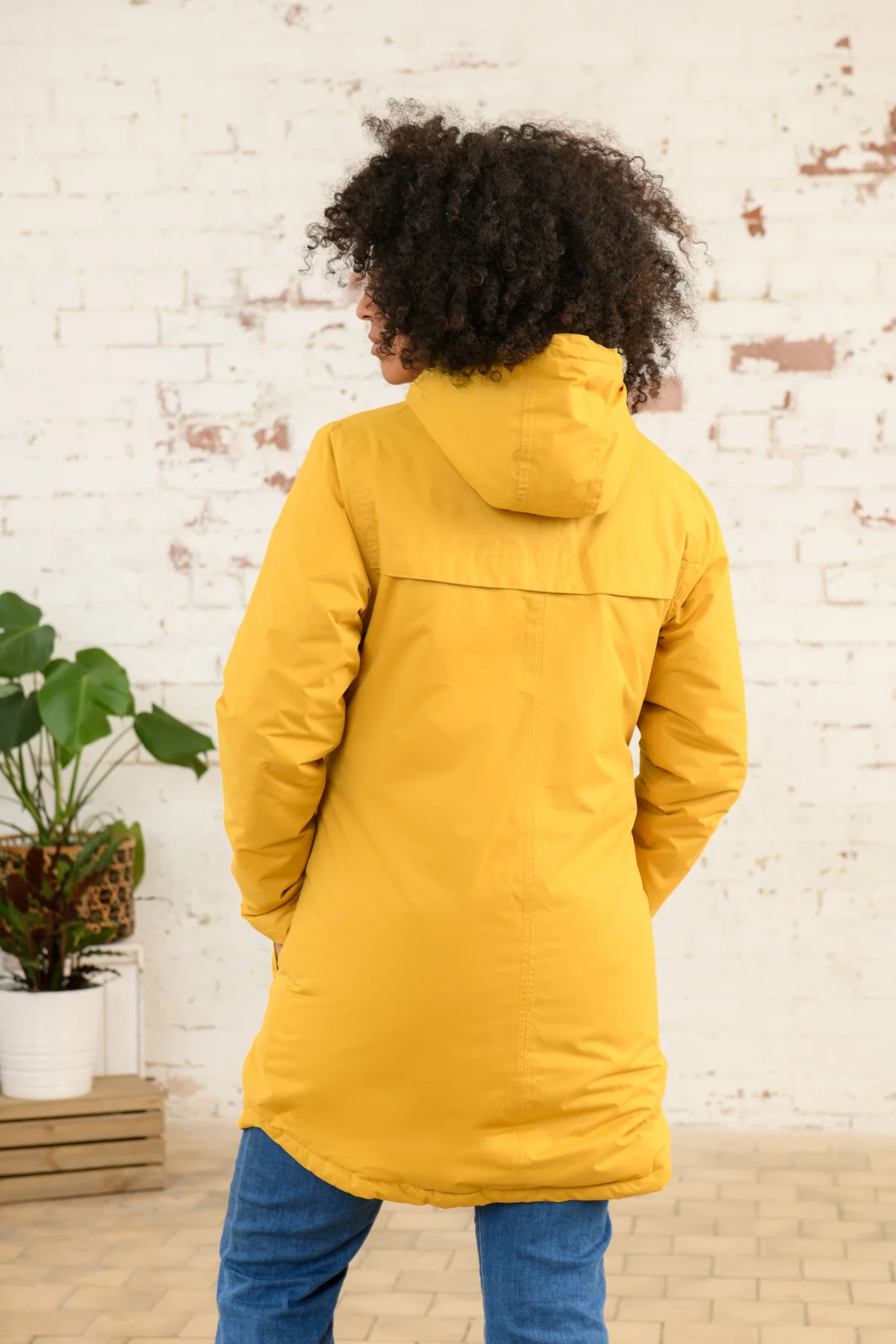 Lighthouse Iona Long Ladies Coat - Sunrise - Image 3