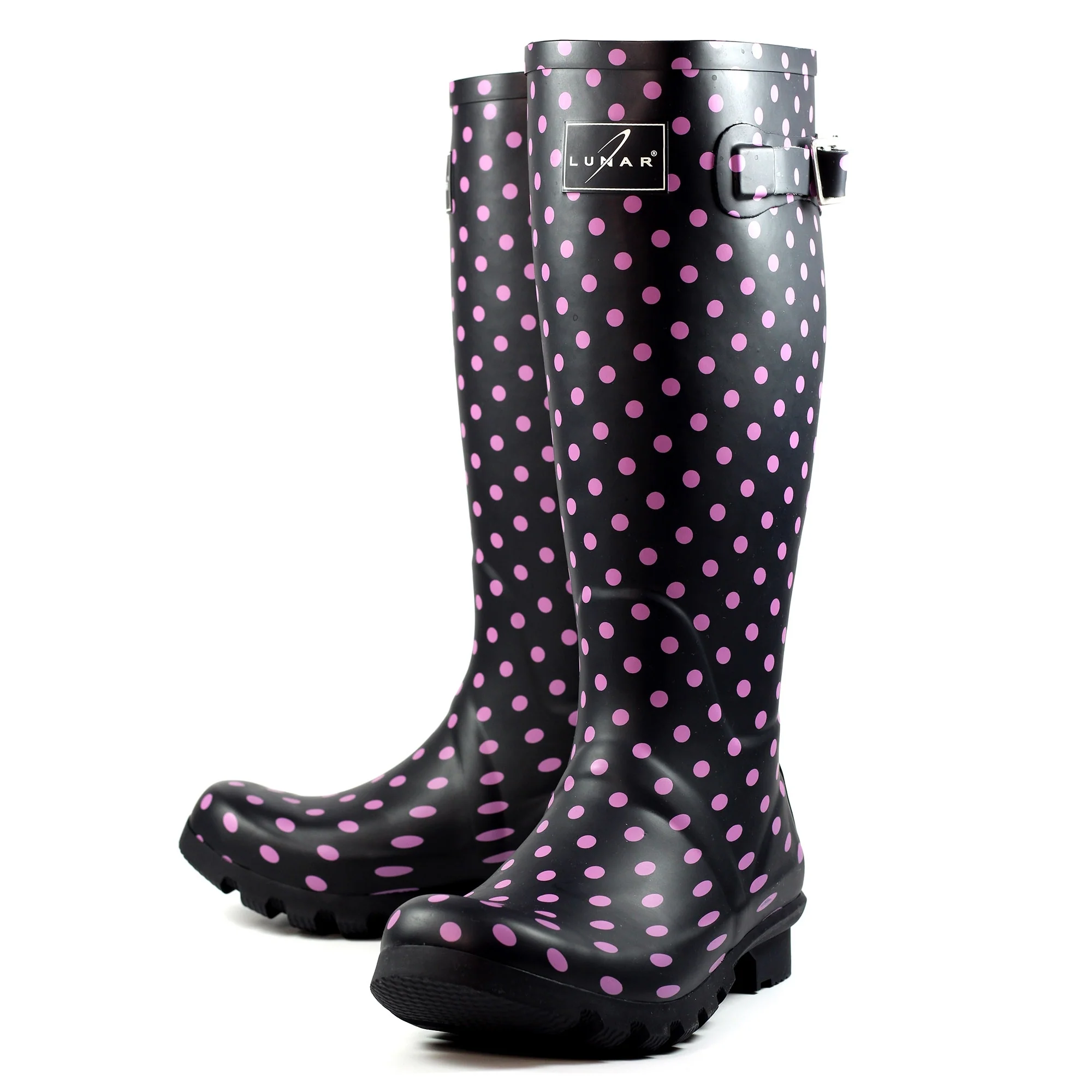Lunar Ladies Spot Wellies - Image 6