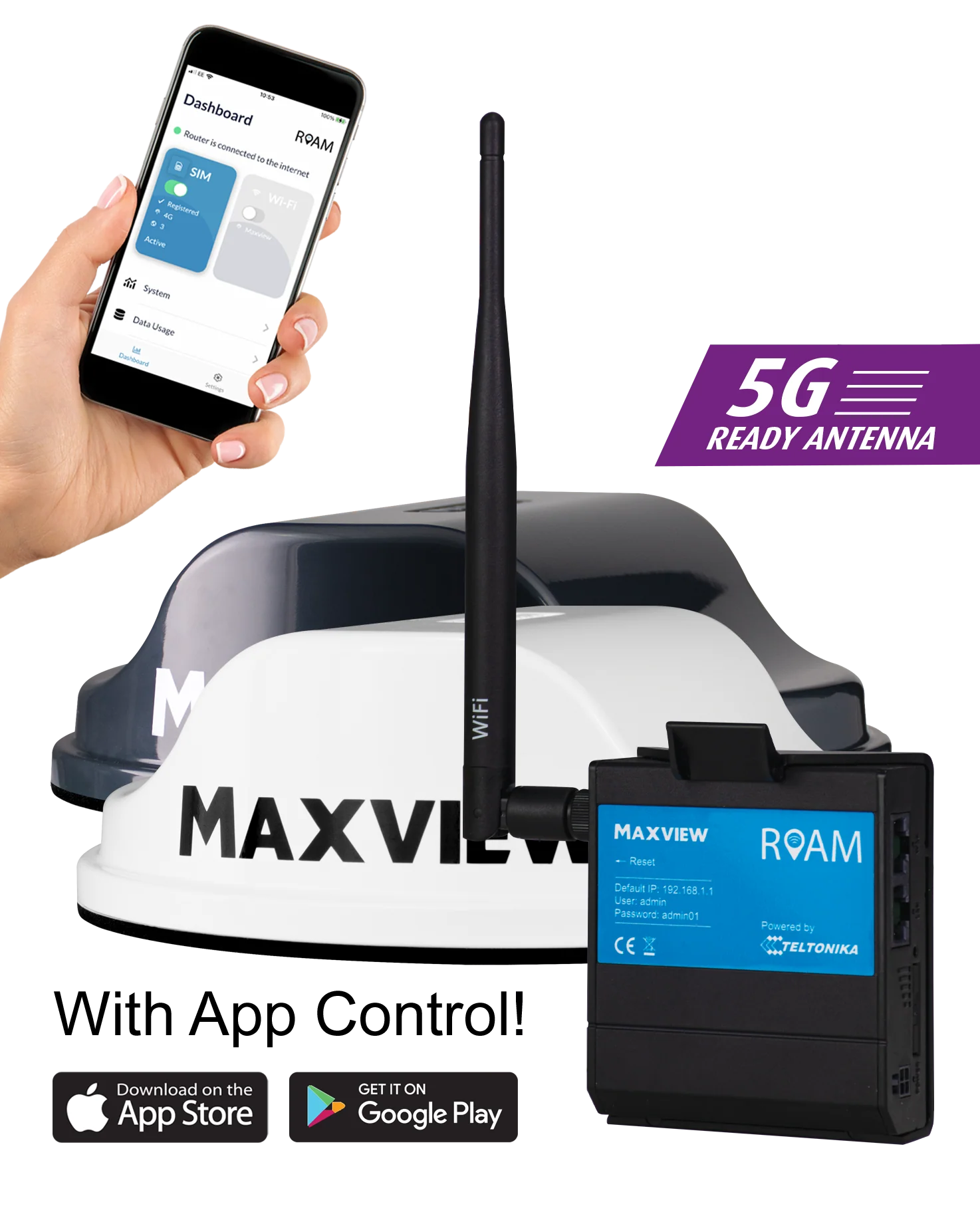 Maxview Roam 4g Wi-fi system Grey - Image 2