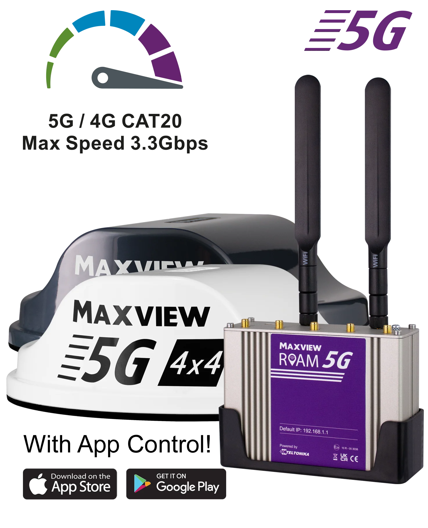 Maxview Roam 5G Wi-fi system White
