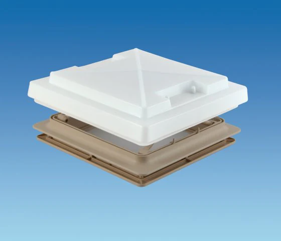 MPK Caravan Rooflight 320 x 360 with Flynet