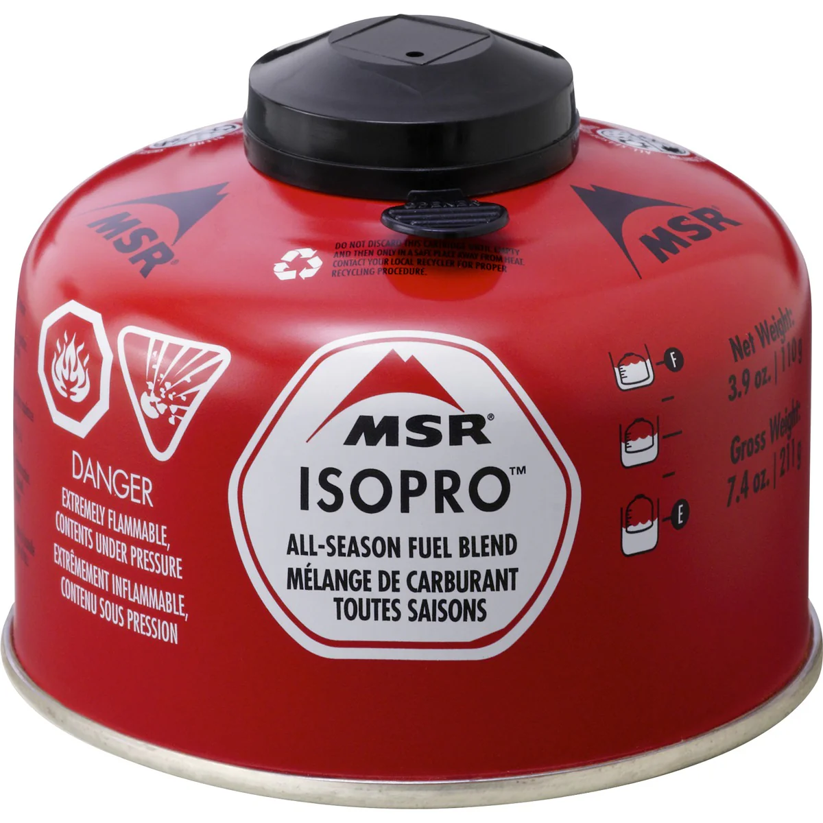 MSR IsoPro Gas Canister 110g
