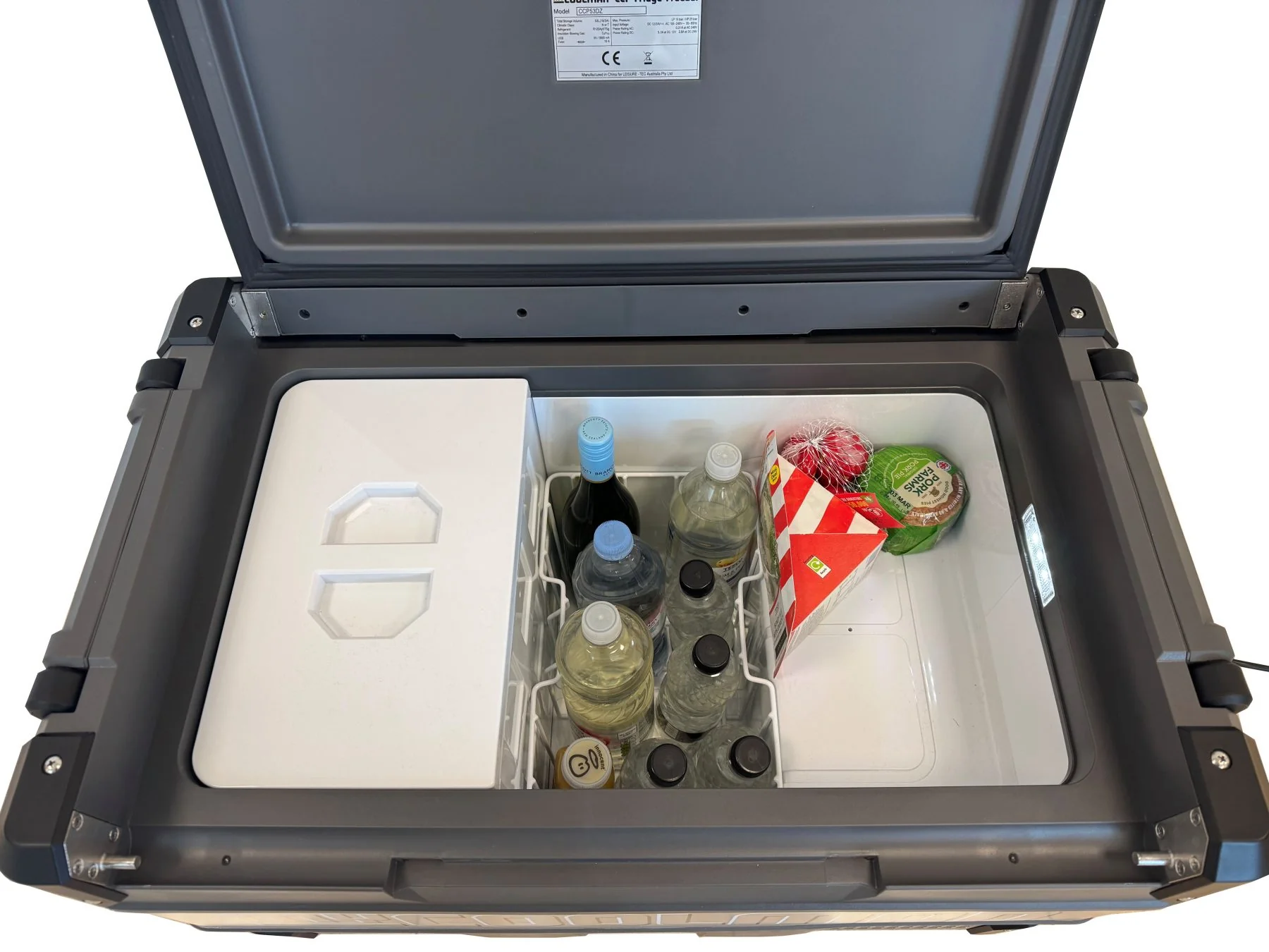 MyCoolman 53L Dual Zone Portable Compressor Fridge/Freezer - Image 3