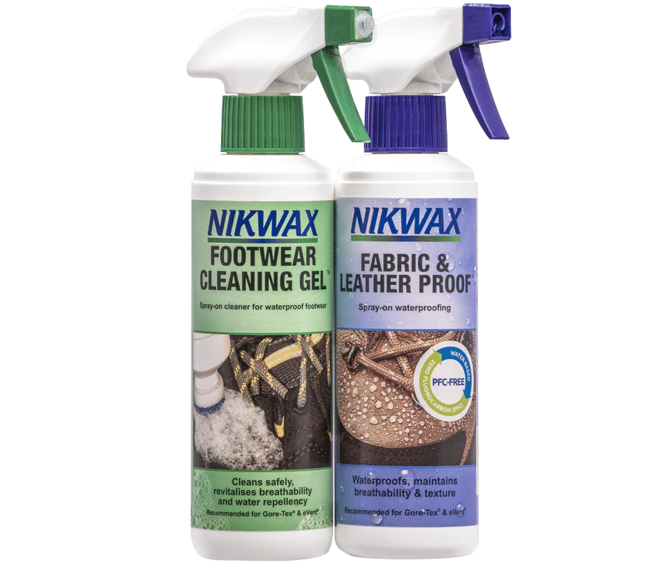 Nikwax Twin Fabric & Leather and Footwear Cleaning Gel 300ml