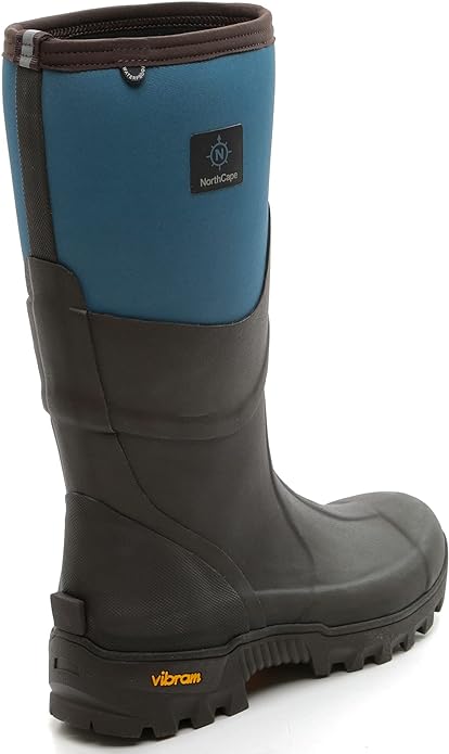 Northcape Ladies Coniston Neoprene Welly Brown - Image 6