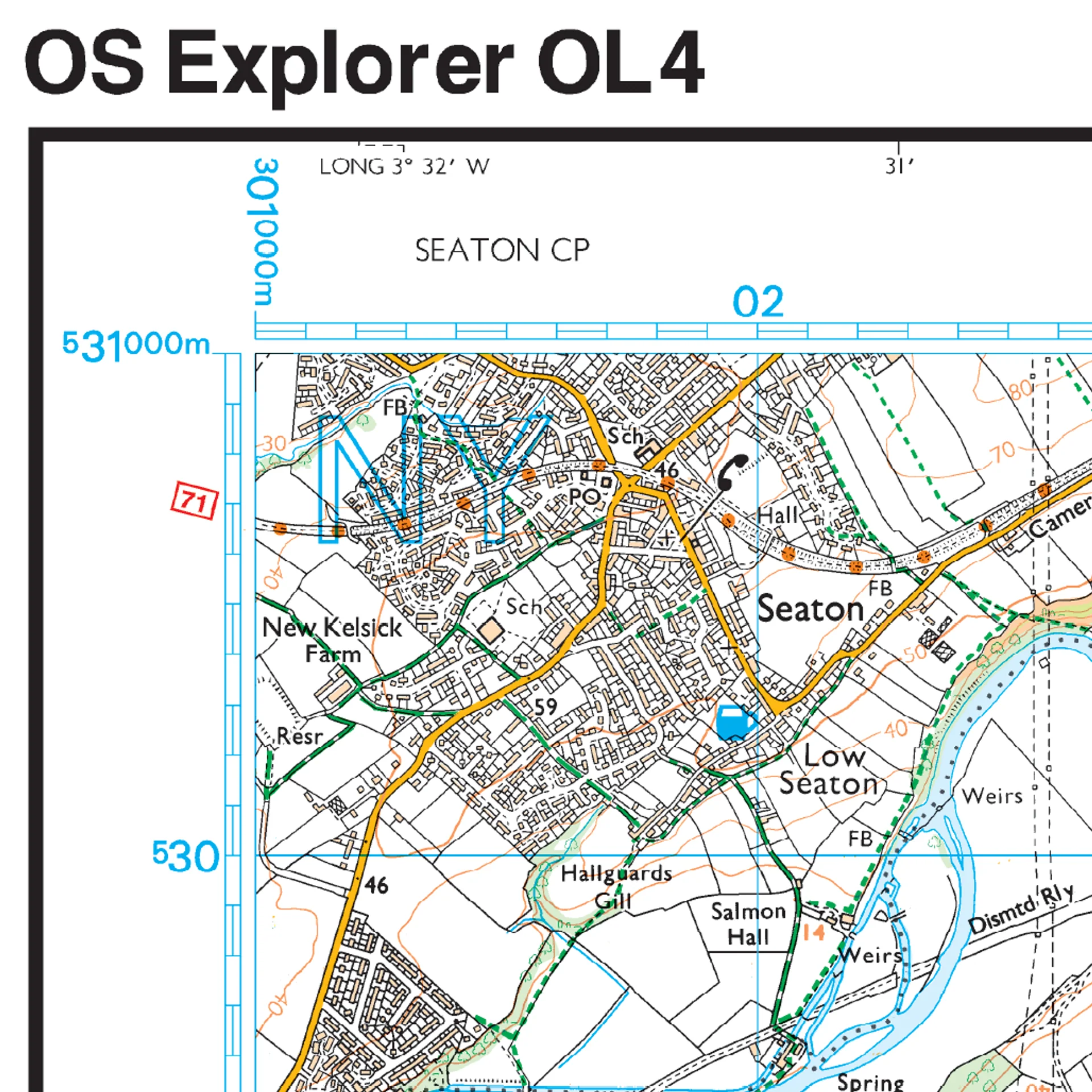 Ordnance Survey Explorer OL4 Map The English Lakes North Western Area - Image 3