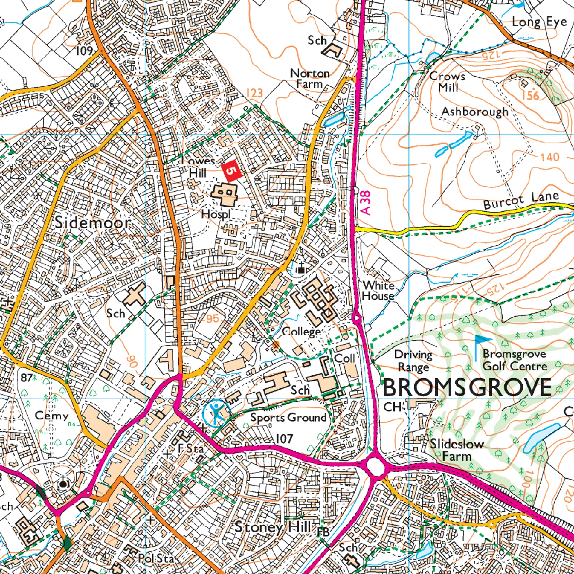 Ordnance Survey Explorer 219 Map Wolverhampton & Dudley - Image 3