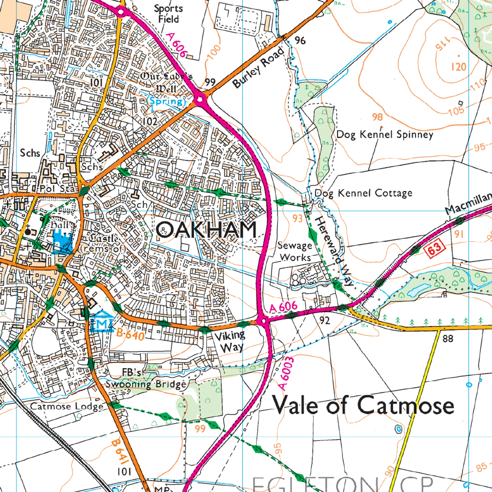 Ordnance Survey Explorer 234 Map Rutland Water - Image 3