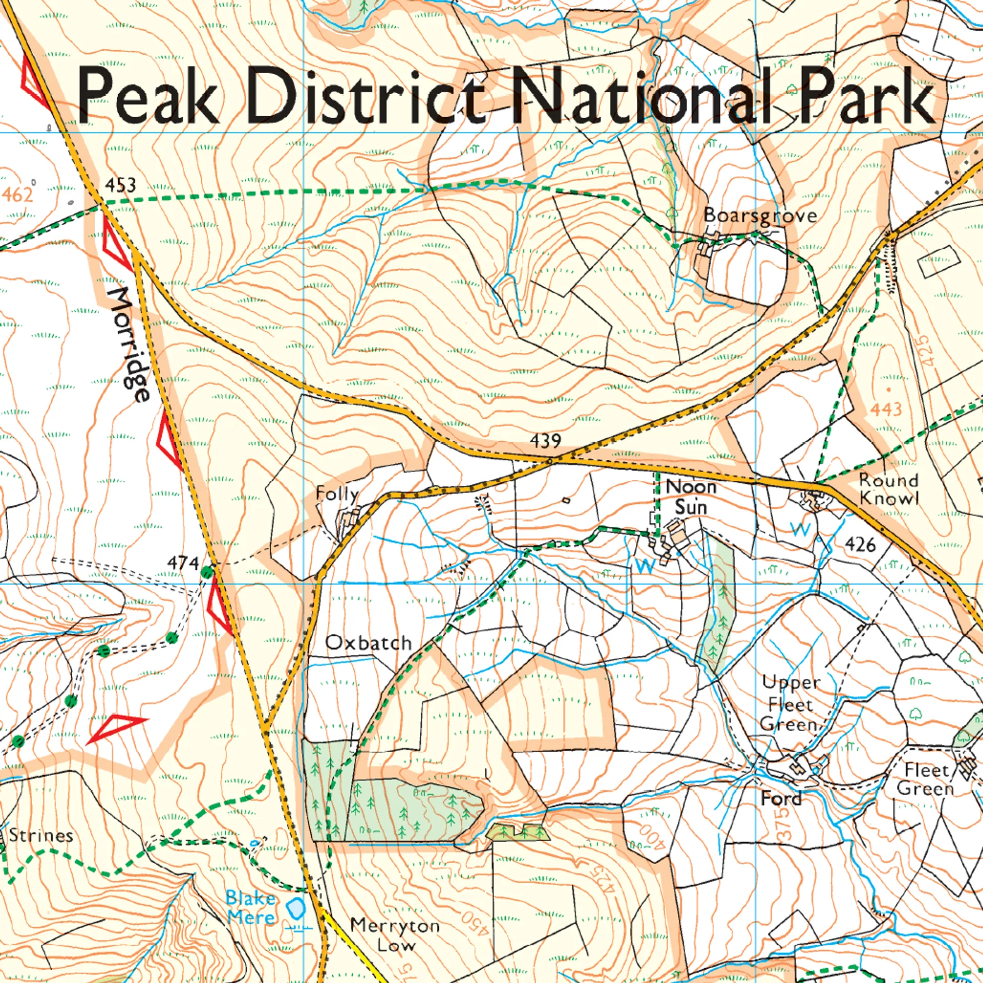 Ordnance Survey Explorer OL24 Map The Peak District - Image 5
