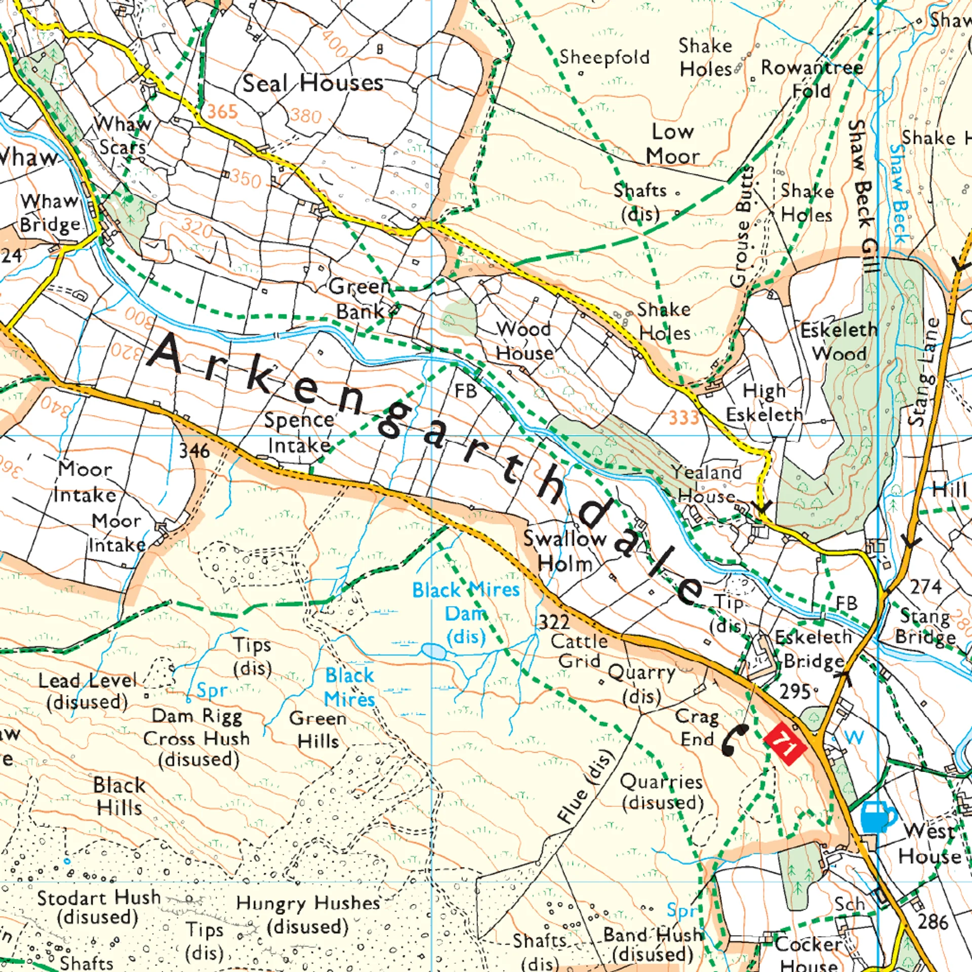Ordnance Survey Explorer OL30 Map Yorkshire Dales Northern & Central Areas - Image 4