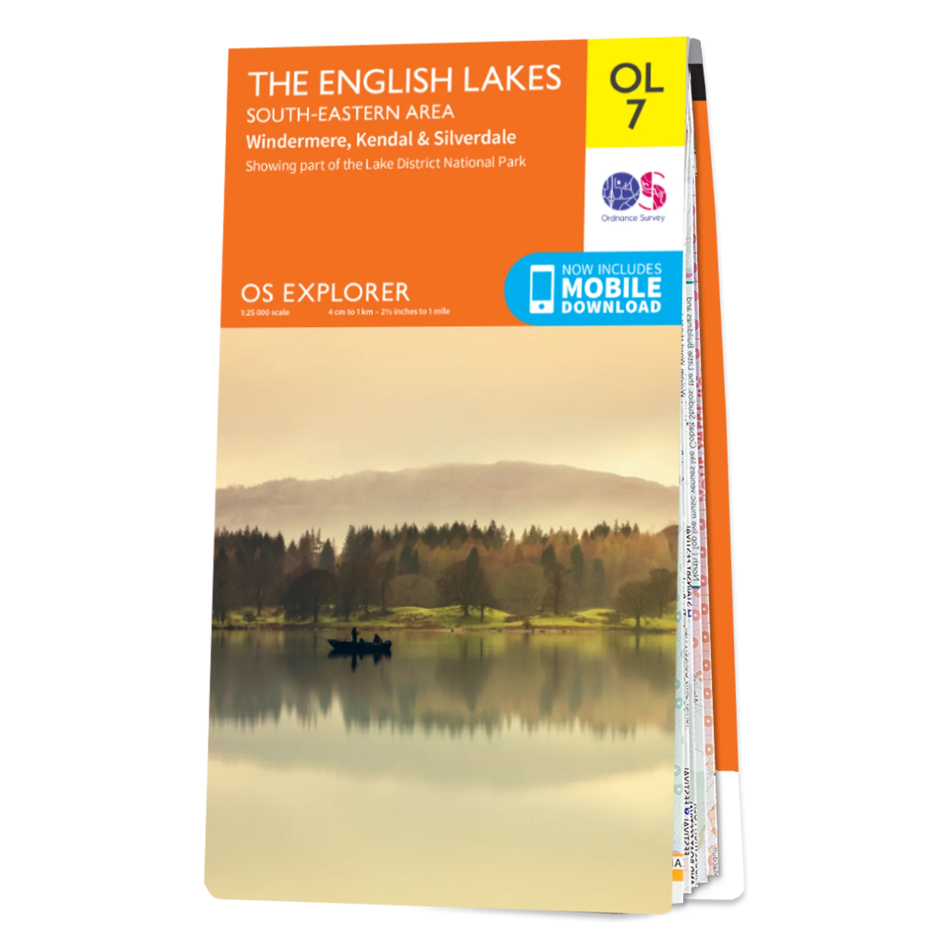 Ordnance Survey Explorer OL7 Map The English Lakes South Eastern Area