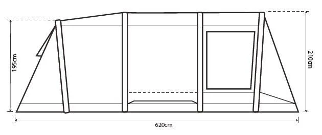 Outdoor Revolution Atom 600 AIR Tent - Image 13