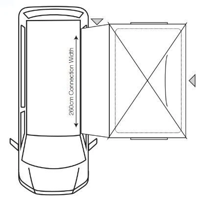 Outdoor Revolution Cayman Cuda XL F/G Driveaway Campervan Awning - Image 5