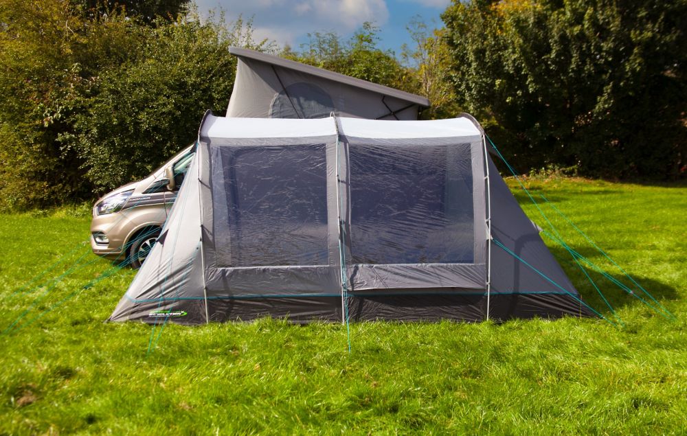 Outdoor Revolution Cayman T3 DT Poled Low Driveaway Campervan Awning - Image 2