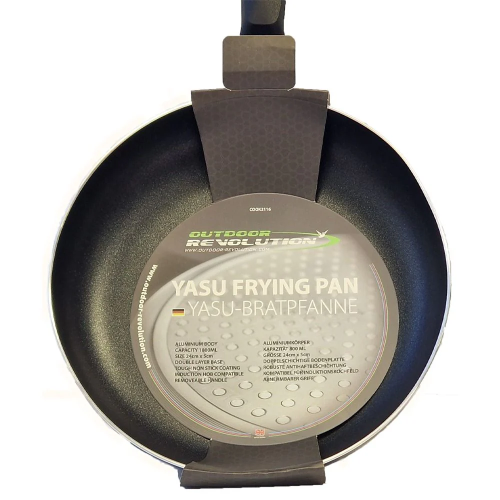 Outdoor Revolution Yasu Frying Pan 24x5cm - Image 8