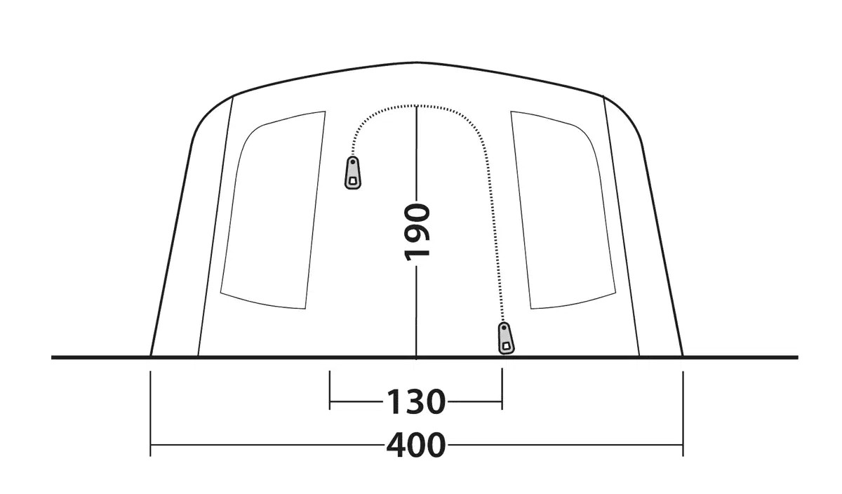 Outwell Sacramento 6 AIR Tent - Image 12