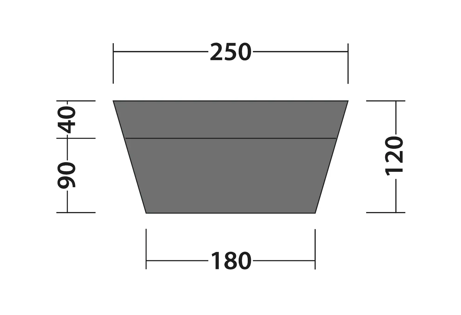 Outwell Universal Access Zone Groundsheet - Image 2
