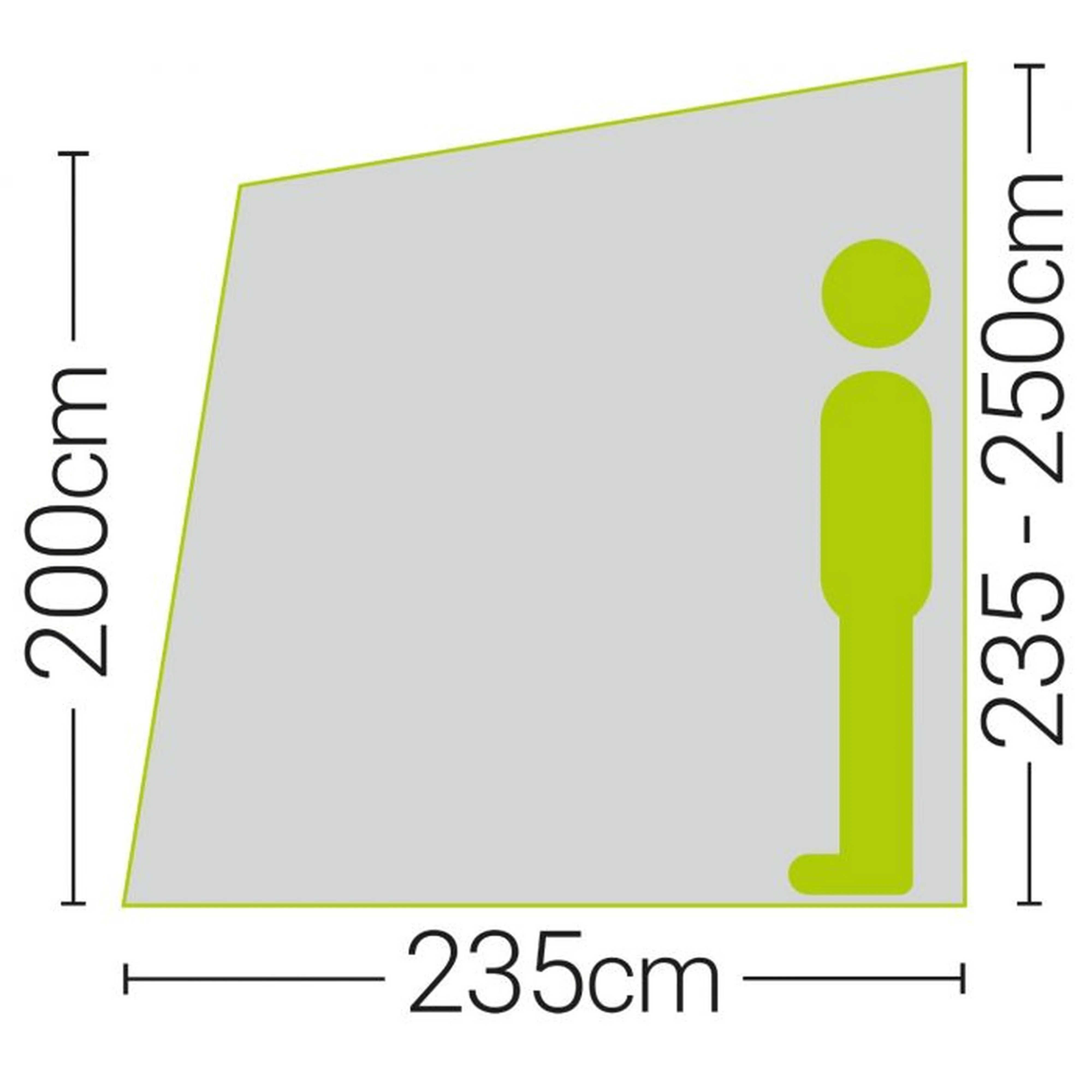 Quest Falcon 220 Poled Porch Awning - Image 3
