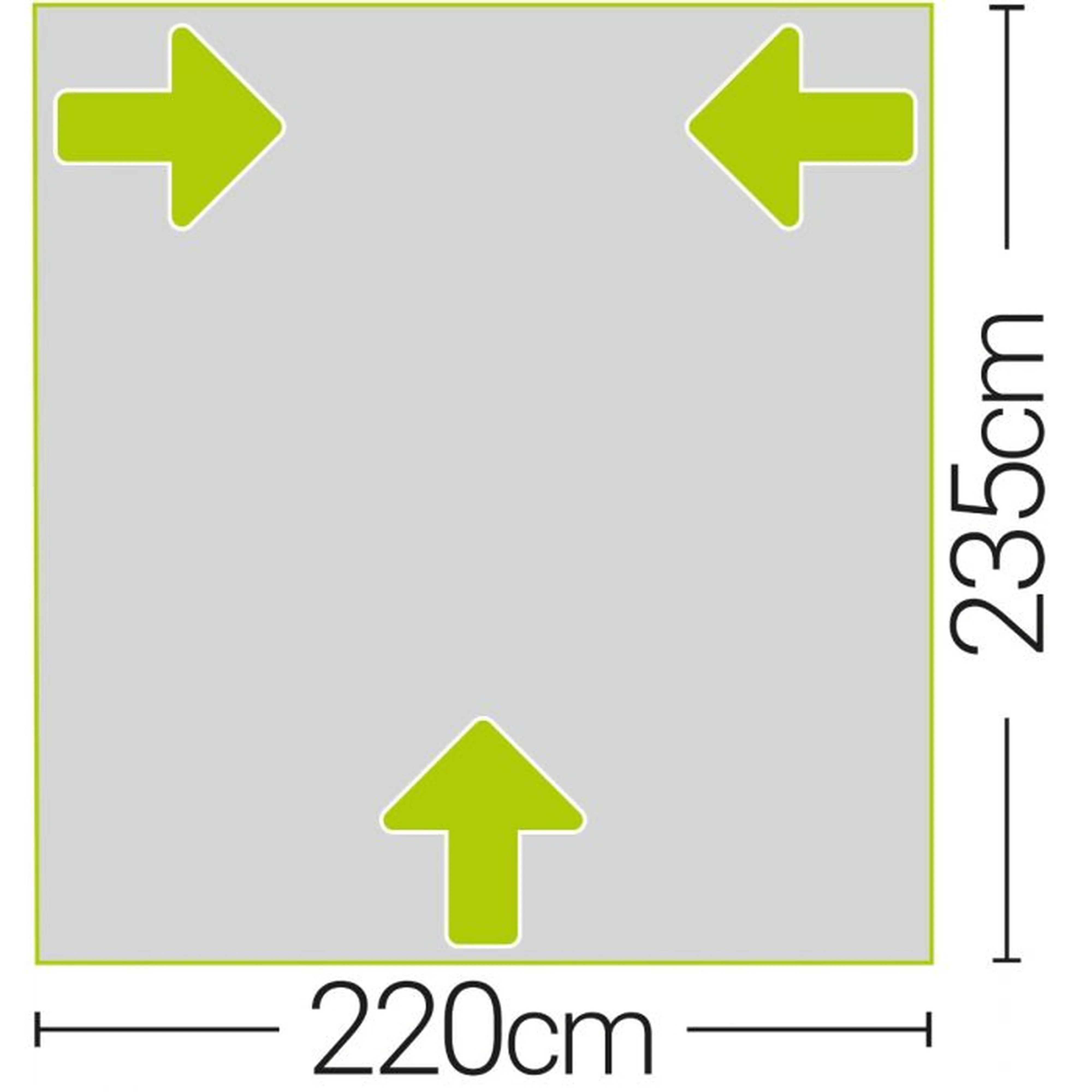 Quest Falcon 220 Poled Porch Awning - Image 4