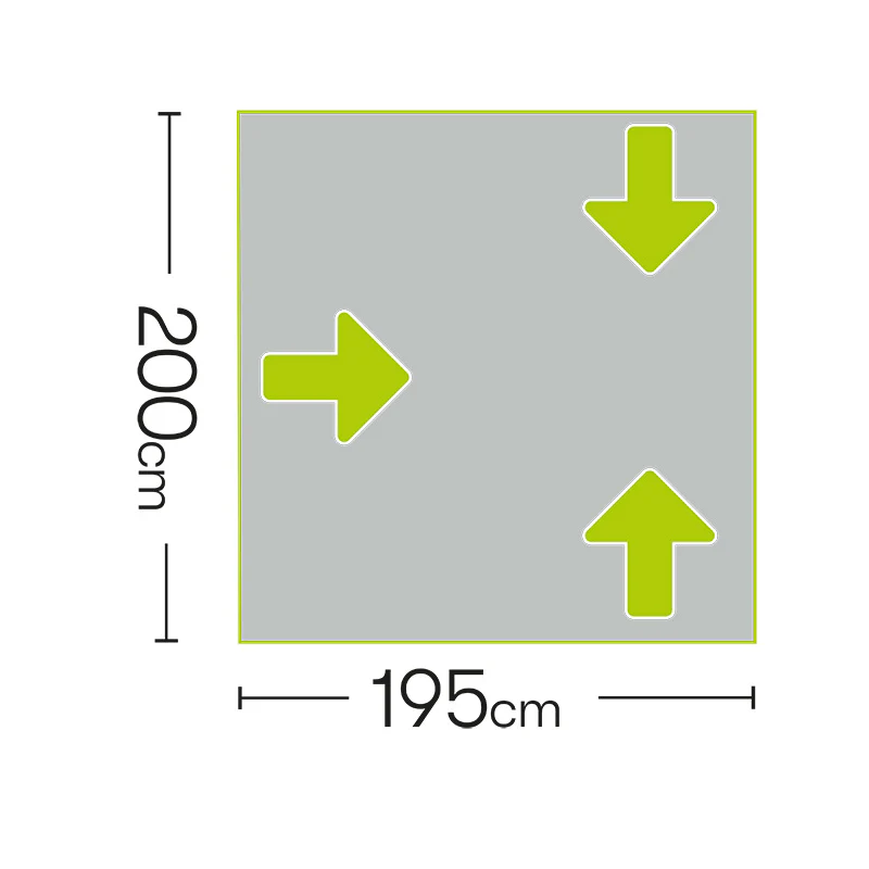 Quest Kite VW Campervans T5 T6 Tailgate Awning - Image 2