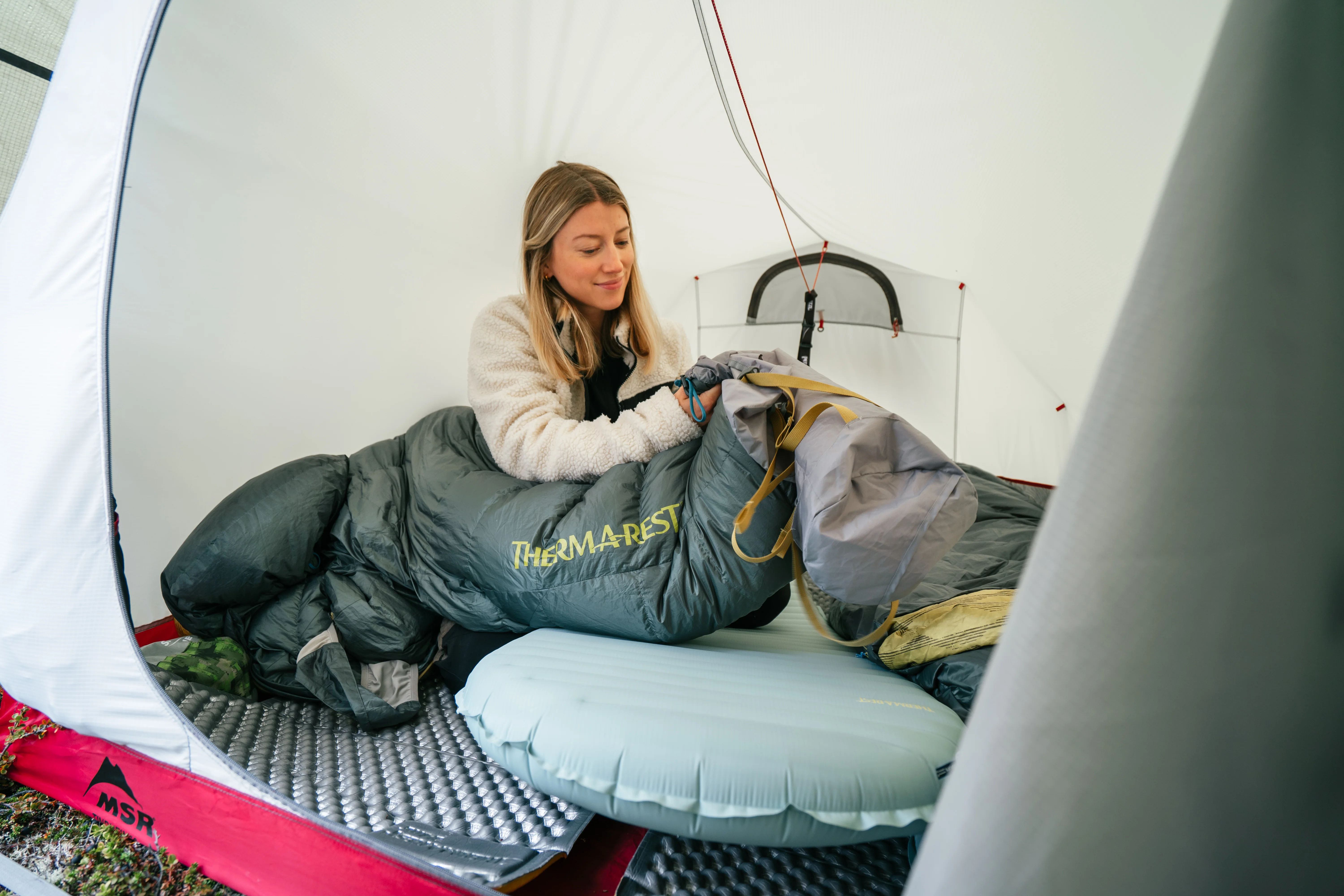 Thermarest Questar 20F/-6c Down Sleeping Bag Long - Image 8