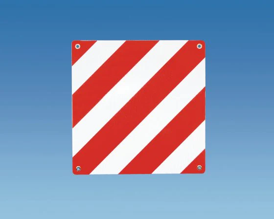 Rear Aluminium Towing Warning Sign