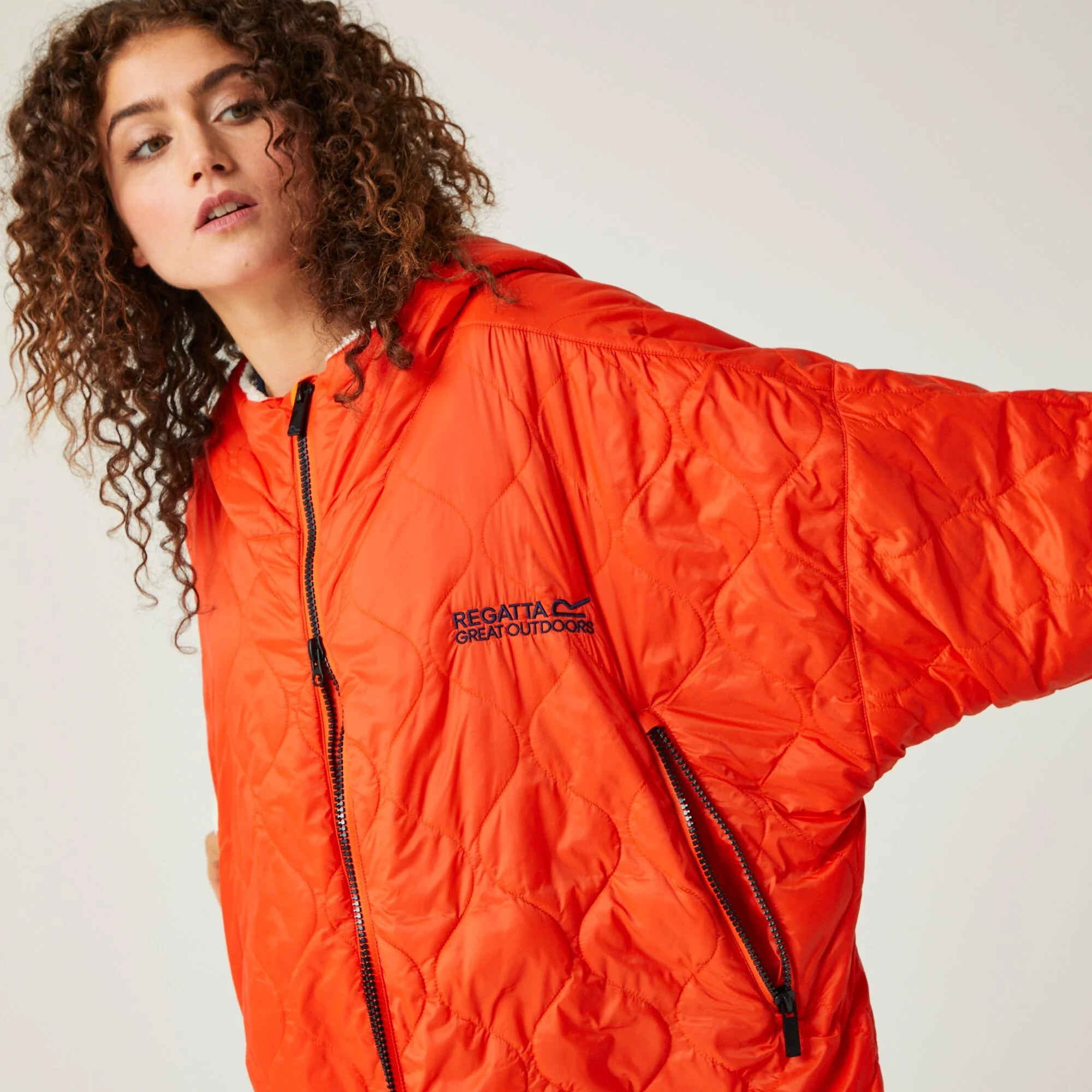 Regatta Adults Quilted Changing Robe - Image 7