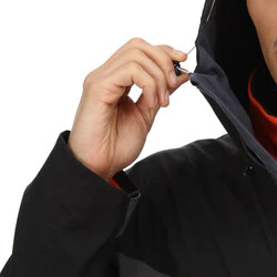 Regatta Birchdale Men's Waterproof Jacket | Dark Grey Black - Image 4