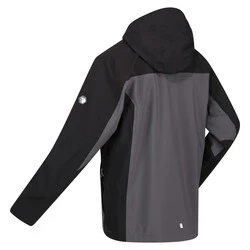 Regatta Birchdale Men's Waterproof Jacket | Dark Grey Black - Image 7