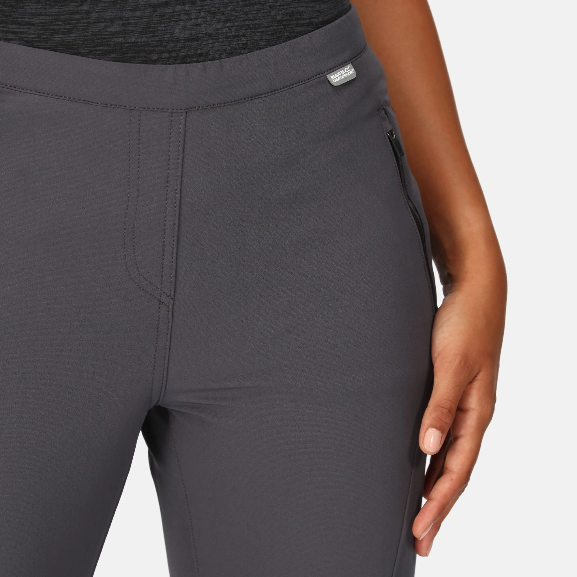 Regatta  Ladies Chaska II Zip Off Walking Trousers - Image 4