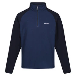 Regatta Elson II Men's Lightweight Fleece | Admiral Blue Navy - Image 4