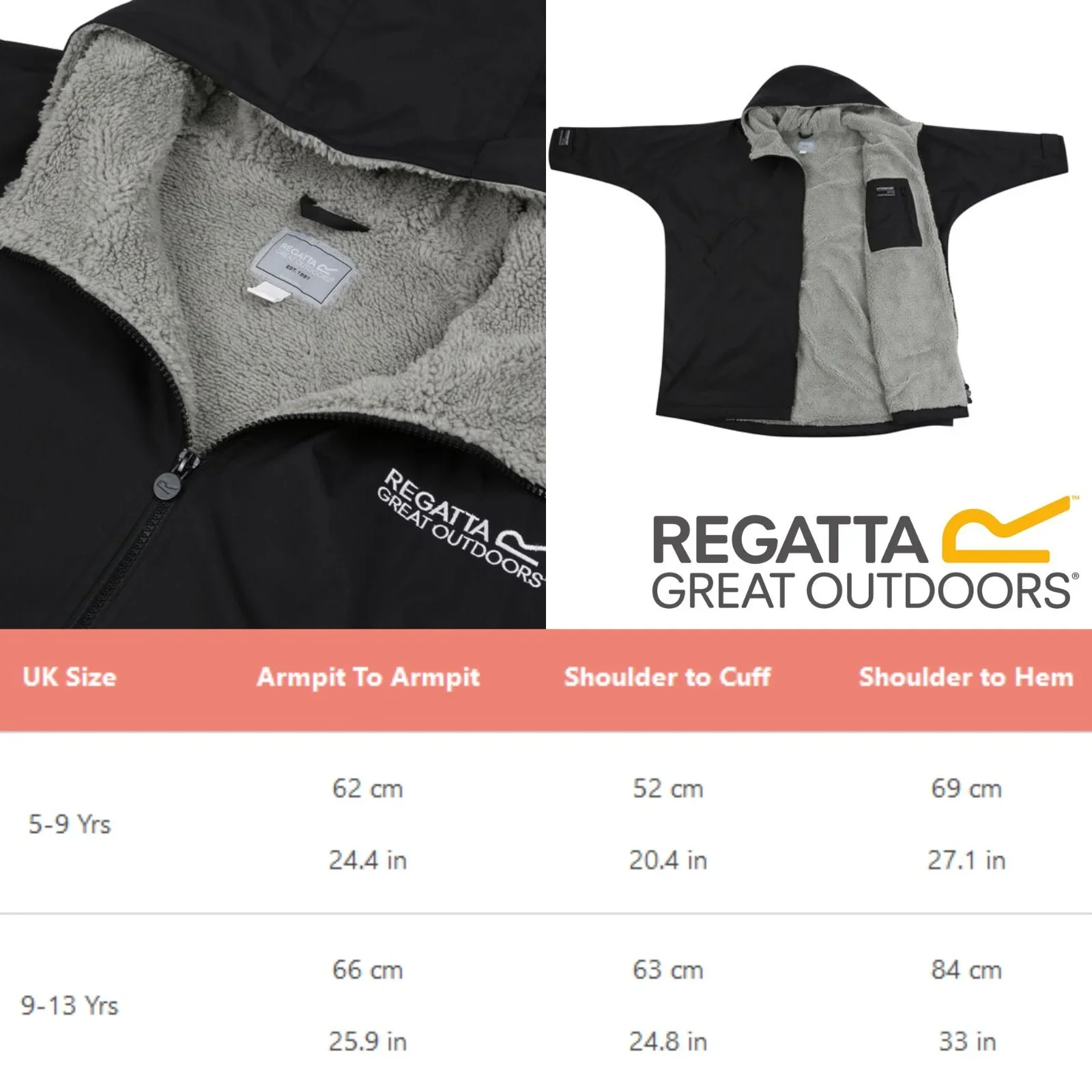 Regatta Junior Waterproof Changing Robe - Image 4