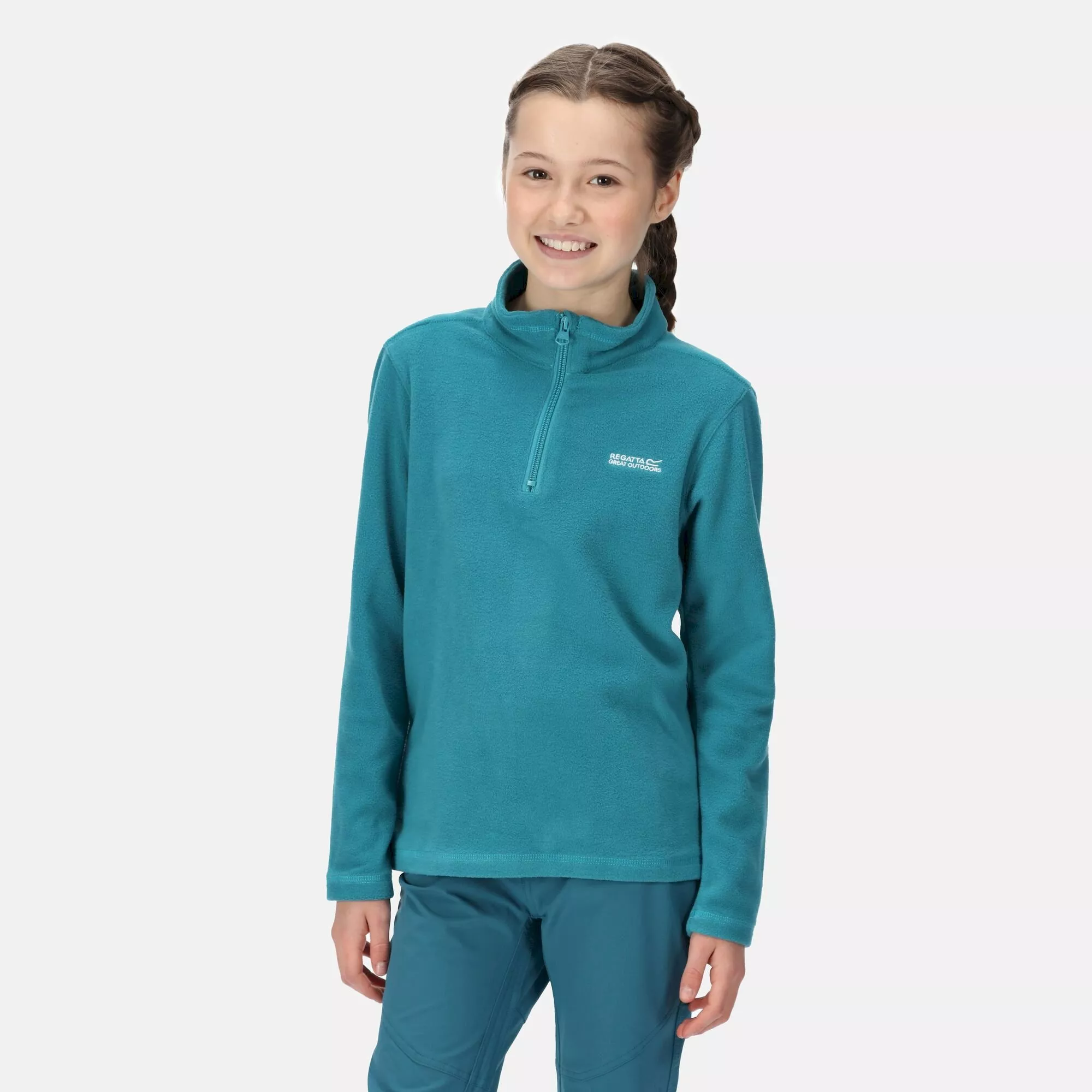 Regatta Kid's Hot Shot II Half Zip Fleece - Image 3