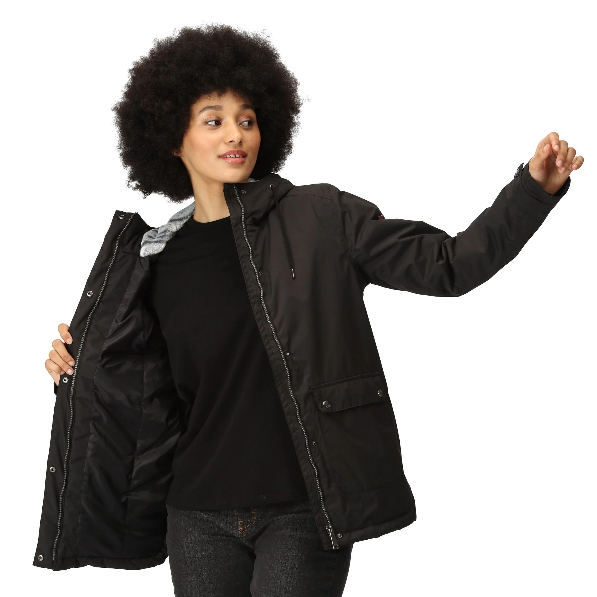 Regatta Ladies Broadia Waterproof Jacket - Image 14