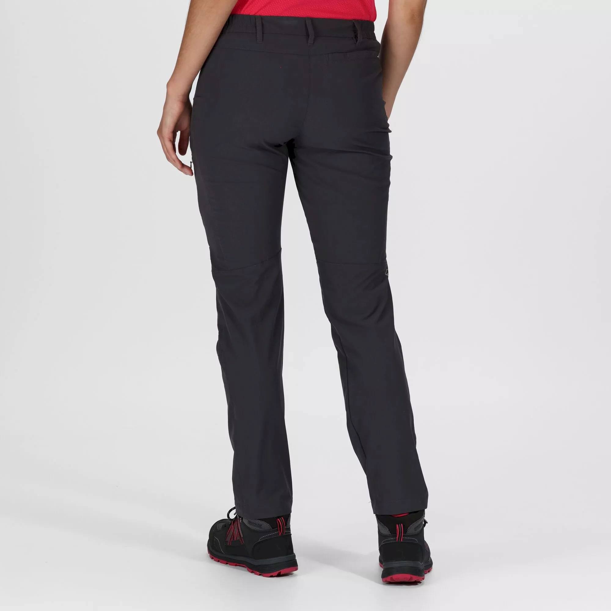 Regatta Ladies Highton Stretch Walking Trousers - Seal Grey - Image 4