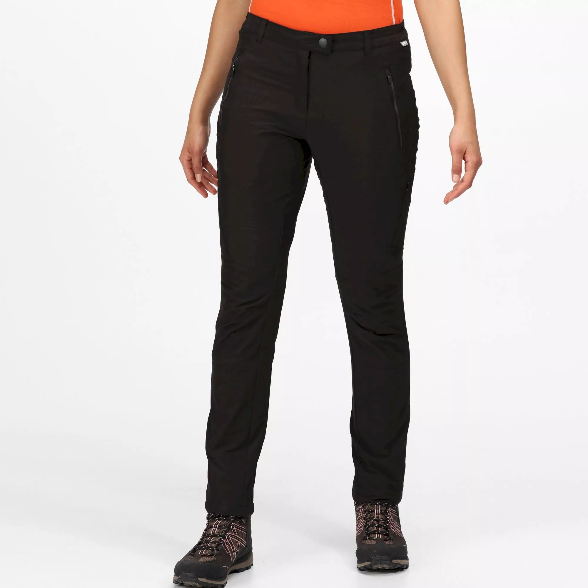 Regatta Ladies Highton Winter Lined Walking Trousers Black - Image 3