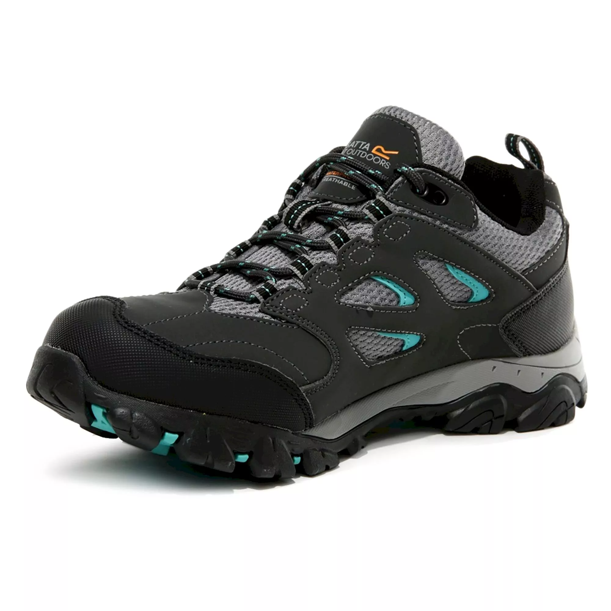 Regatta Ladies Holcombe Waterproof Walking Shoe Ash Ceramic - Image 3
