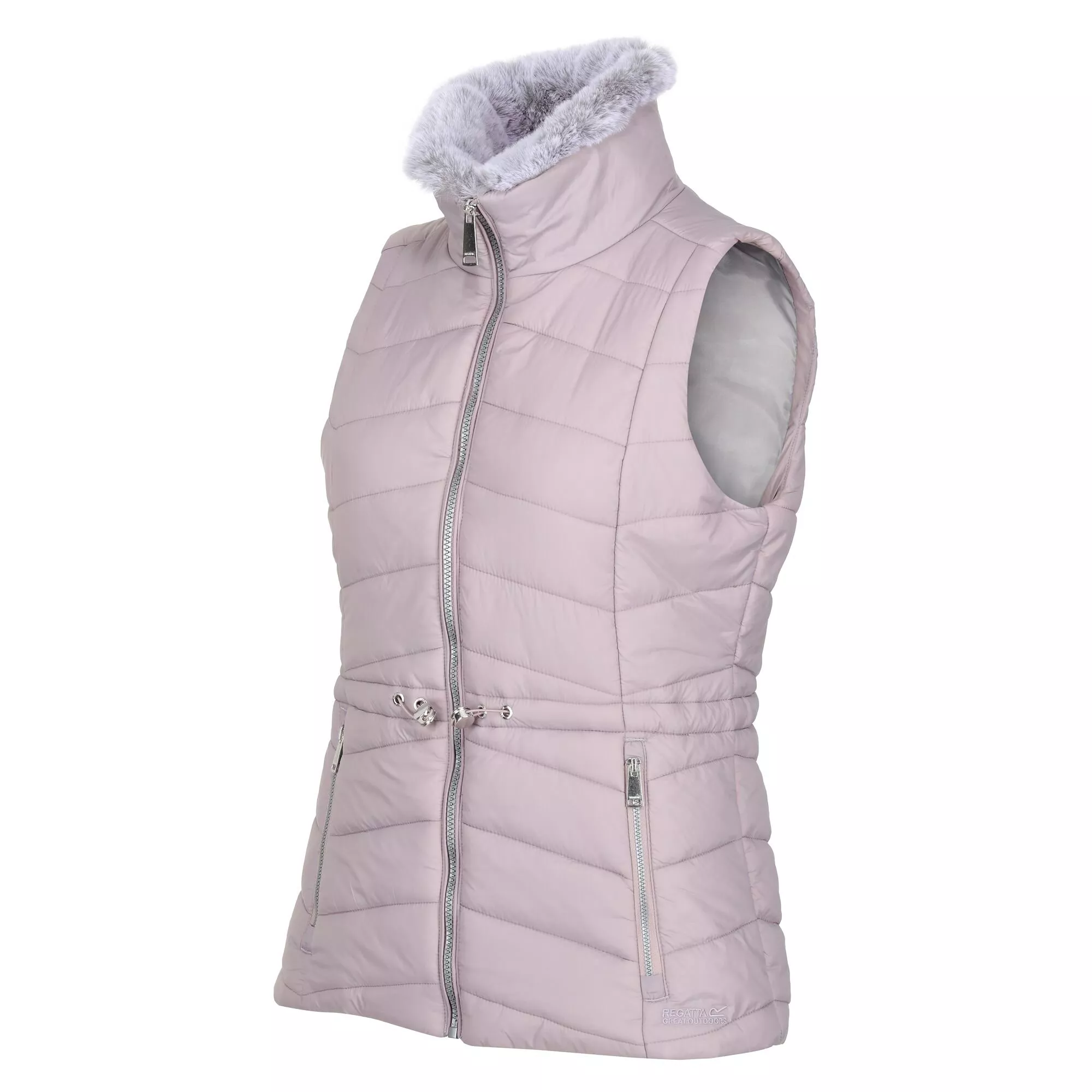 Regatta Ladies Walless Padded Body Warmer | Lilac Chalk - Image 2