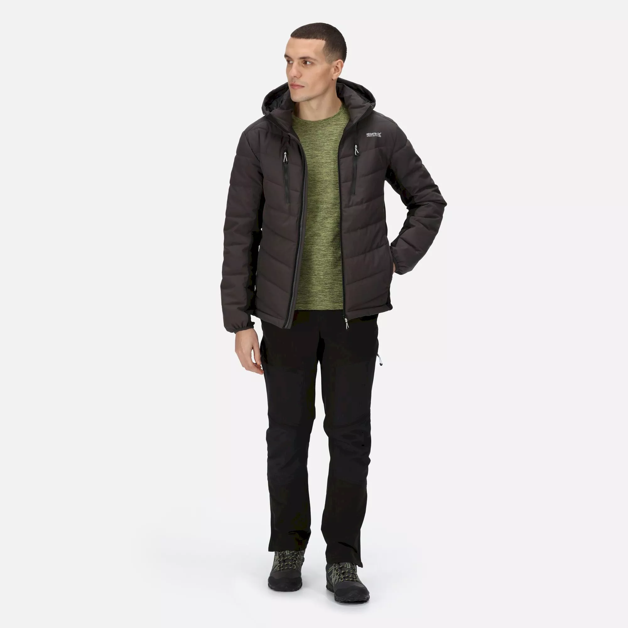 Regatta Men's Cranmore Padded Jacket | Ash - Image 4