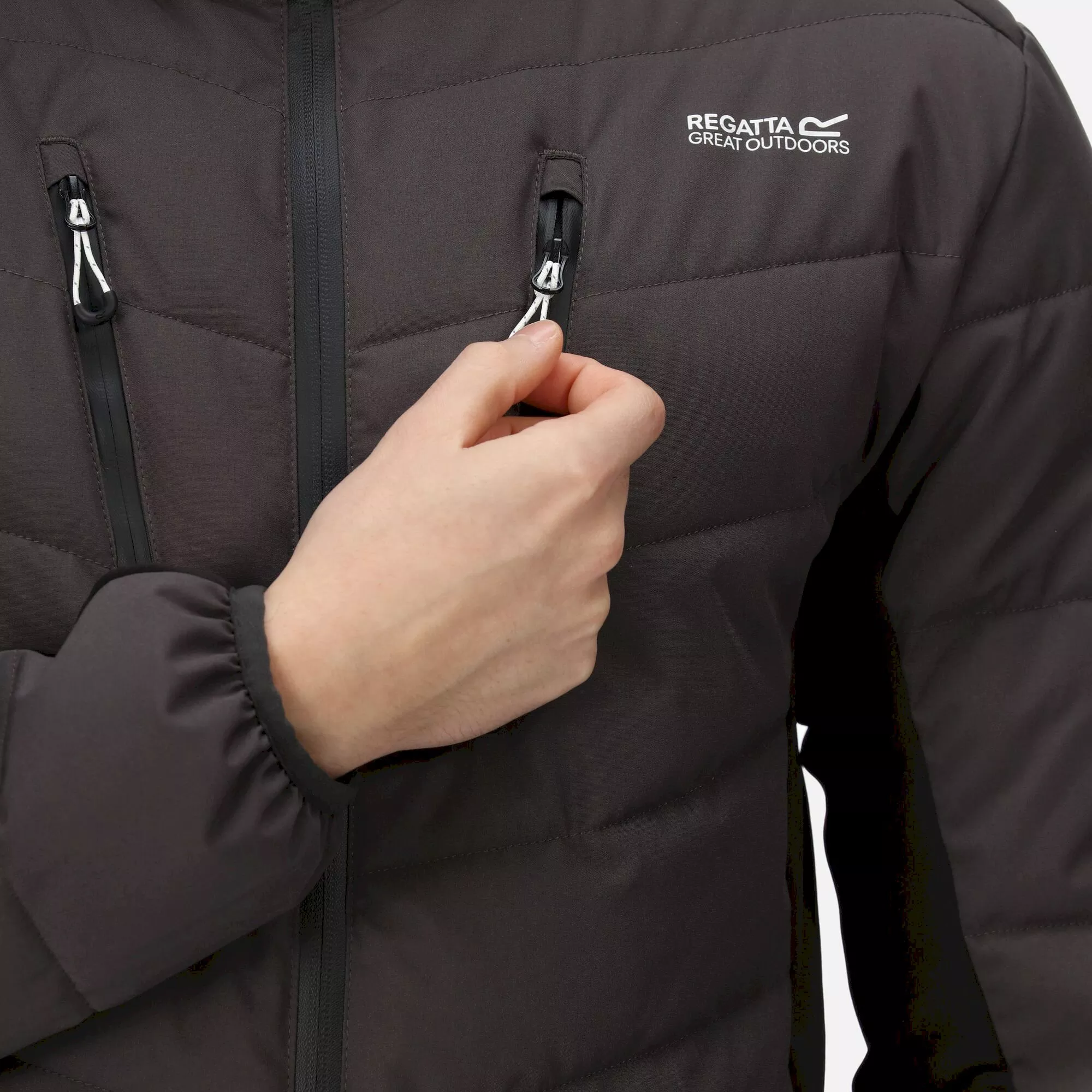 Regatta Men's Cranmore Padded Jacket | Ash - Image 5