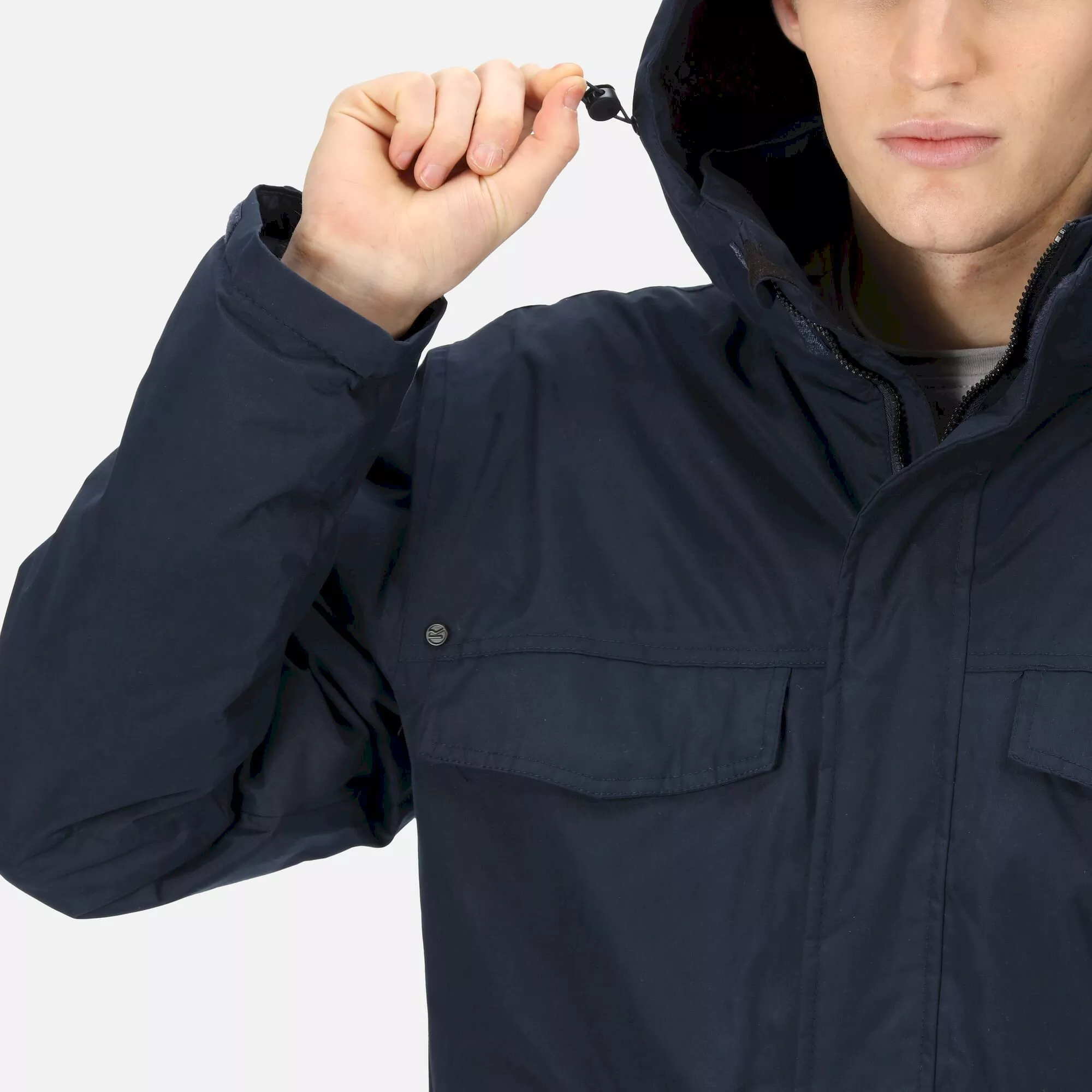 Regatta Men's Palben Waterproof Jacket Navy - Image 7