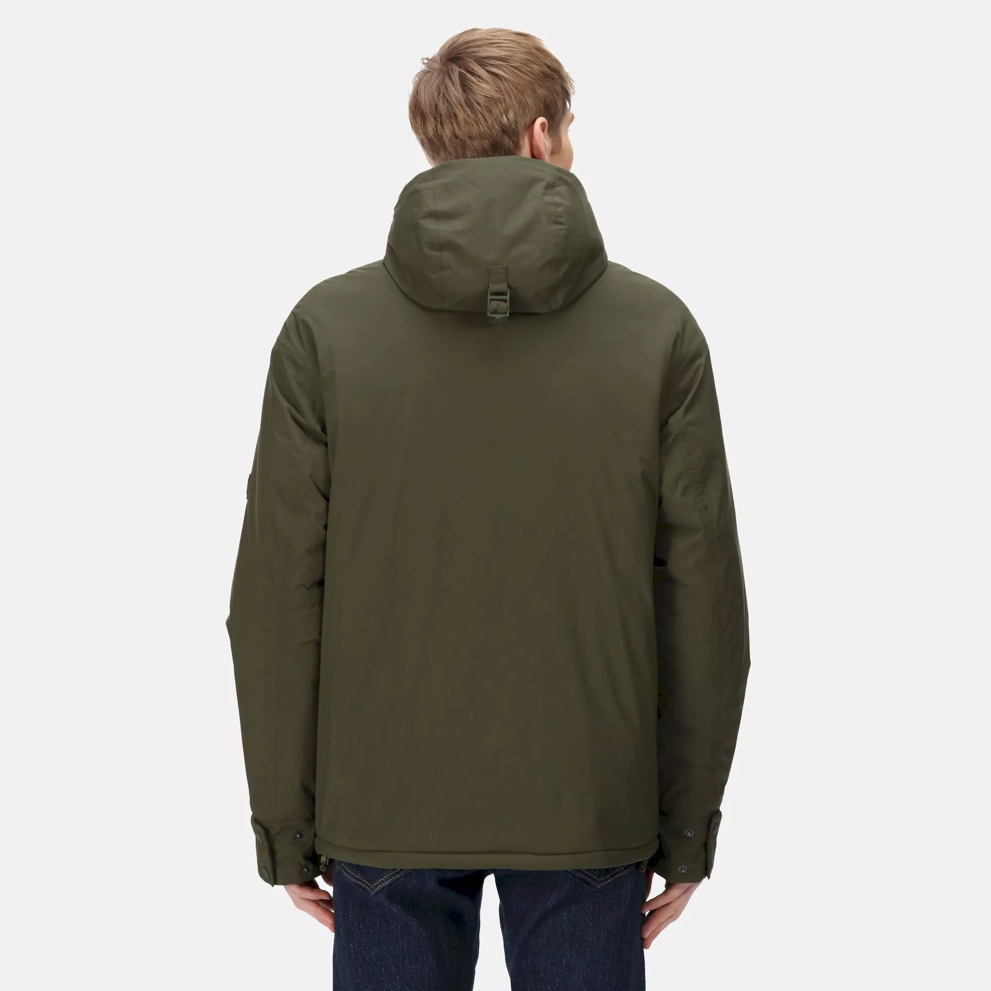Regatta Men's Raylan Waterproof Jacket Dark Khaki - Image 3